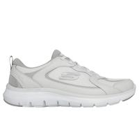 Skechers Men's Flex Advantage 5.0 - Correl Sneaker in Natural, Size 11 | Synthetic/Textile, Machine Washable