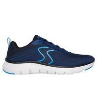 Skechers Men's Flex Advantage 5.0 - Spreelo Sneaker in Navy Blue/Blue, Size 12 | Textile/Synthetic, Vegan, Machine Washable