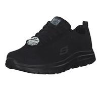 Skechers Men's Work Shoe Flex Advantage Bendon SR - Black Mesh, Water Stain Repellent, UK 12