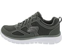 Skechers Flex Burns Agoura Mens Trainers Olive 11 UK