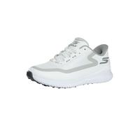 Skechers Men's Slip-ins: GO GOLF Flight Golf Shoes in White/Gray, Size 8.5 | Synthetic/Textile
