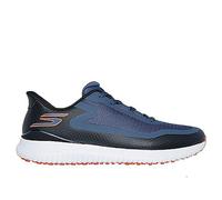 Skechers Men's Flite Spikeless Slip-in Golf Shoe Sneaker, Slate, 10