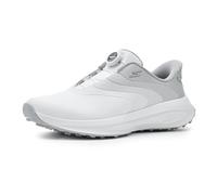 Skechers Men's Slip-ins Golf Waterproof: Flow SI - Twist-Fit Golf Shoes in White, Size 10.5 | Synthetic, Hyper Burst