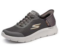 Skechers Men's Free Slip-ins Go Walk Flex-Hands Up Sneaker Brown 13