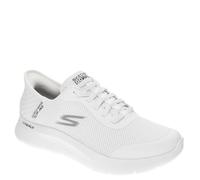 Skechers Men's Free Slip-ins: Go Walk Flex Hands Up Sneaker, White Textile/Synthetic, 7.5 UK