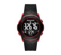 Skechers Men's Galloway Digital Black Polyurethane Watch, Black