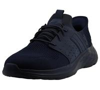 Skechers Men's Streetwear Garner - Newick Low Profile Bungee Lace Slip-Ins, Navy, 10.5