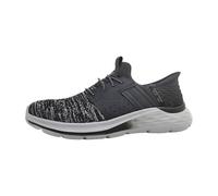 Skechers Men's Garner Newick, Black/White, 9 UK