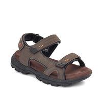 Skechers Men's GARVER-Louden Fisherman Sandal, Brown, 13 UK