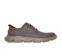 Skechers Slip-ins Garza Clive Vegan Mens Casual Trainers in Dark Taupe - 12 UK