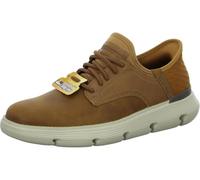 Skechers Men's Garza Gervin Lace-Up Shoes, beige, 6.5 UK