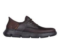 Skechers Mens Garza Gervin Oxford Shoes - Brown