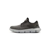Skechers Men's Garza JS-M01853 Loafer Flat, Black Canvas, 13 UK