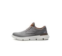 Skechers Men's Garza JS-M01853 Loafer Flat, Taupe Canvas, 7.5 UK