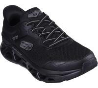 Skechers Men's Glide-Step Altus Turn Out Sneaker, Black Mesh/Duraleather, 9.5 UK