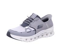 Skechers Men's Glide-Step Pro Hands Free Slip-in Sneaker, Gray/Charcoal, 14
