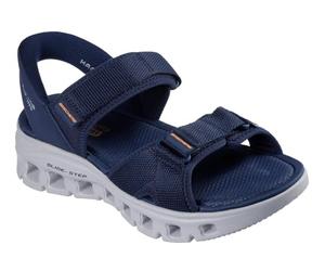 Skechers Men's Glide-Step Pro Sandal Salvoe Slip-On Sneakers, Navy Textile/Pu, 7 UK