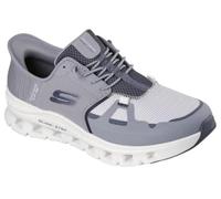 Skechers Men's Sneaker Glide-Step Pro Slip-ins Vegan Machine Washable Gray/Charcoal UK 9.5 Wide