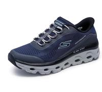 Skechers Men's Glide-Step Sole Glover Peak Sneaker, Navy, 9.5 UK