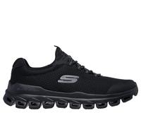 Skechers Men's Glide-Step - Sylo Sneaker in Black, Size 7 | Textile/Synthetic, Vegan, Machine Washable