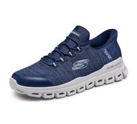 Skechers Men's Glide-Step Zefyr Hands Free Slip-in Sneaker, Navy, 5.5 UK Wide