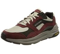 Skechers Men's Global Jogger Sneaker, Burgundy, 9 UK