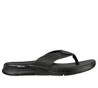 Skechers Men's GO Consistent Sandal - Synthwave Sandals in Black, Size 7.5 | Synthetic, Vegan, Machine Washable