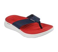Skechers Men's Go Consistent Sandal Synthwave Sandals/Thong Sandals, Navy/Red, 7.5 UK