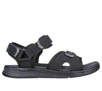 Skechers Men's GO Consistent Sandal - Tributary Sandals in Black, Size 13 | Synthetic/Textile