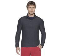 Skechers Men's Godri All Day 1/4 Zip Bold Black | Size: Medium Skechers Black M