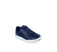 Skechers Men's Drive 6 Arch Leather Relaxed Fit Spikeless Golf Shoe Sneaker, Navy, 10