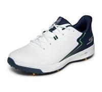 Skechers Men's Go Golf Elite Vortex Rival Trainers, White/Navy, 10.5 UK