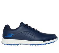 Skechers Men's Tempo Spikeless Waterproof Lightweight Golf Shoe Sneaker, Navy/Blue, 9.5