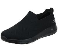 Skechers Men's Go Max-Athletic Air Mesh Slip on Walking Shoe Sneaker, Black Knit, 6.5 UK