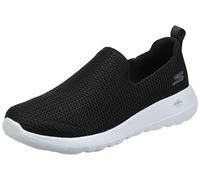 Skechers Men's Go Max-Athletic Air Mesh Slip on Walking Shoe Sneaker, Black/White, 8 UK X-Wide