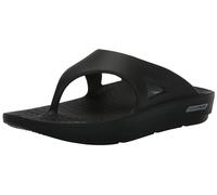 Skechers Men's Go Recover Refresh Sandal, Black/Black, 12