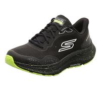 Skechers Men's Go Run Consistent 2.0 Piedmont Sneaker, Black and Lime Textile/Synthetic, 10 UK