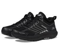 Skechers Men's Go Run Consistent 2.0 100% Waterproof Sneaker, Black Leather/Textile, 8 UK