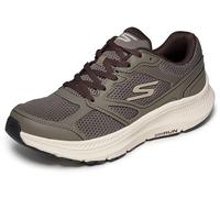 Skechers Men's Go Run Consistent 2.0 Mapleton Trainers, Brown Leather/Textile, 12 UK