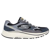 Skechers Men's GO RUN Consistent 2.0 - Retro Runner V1 Sneaker in Charcoal/Black, Size 11 | Leather/Synthetic/Textile