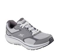 Skechers Men's Go Run Consistent 2.0 Sneaker, Grey, 9 UK | Air-Cooled Goga Mat Insole, Ultra Light Cushioning, M-Strike Technology, Leather and Mesh Upper