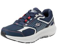 Skechers Men's GO Run CONSISTENT 2.0 Trainers, Navy and Red Leather/Textile, 10 UK