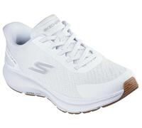 Skechers Men's Slip-ins: GO RUN Consistent 2.0 - Worldview Sneaker in White/Gray, Size 11 | Textile/Synthetic, Machine Washable