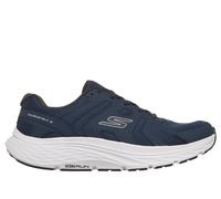 Skechers Men's GO RUN Consistent 3 - Core Track Sneaker in Navy Blue, Size 6.5 | Leather/Textile/Synthetic