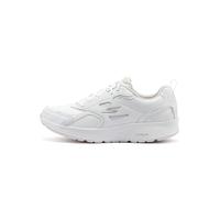 Skechers Men's Go Run Consistent-Leather Cross-Training Tennis Shoe Sneaker with Air Cooled Foam, White, 9.5 UK