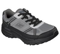 Skechers Men's Go Run Trail Altitude 2.0 Altaridge Trekking Low Cut Shoes, Gray Leather/Textile/Multi Trim, 9 UK