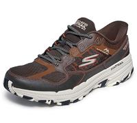 Skechers Men's Slip-On Sneakers Go Run Trail Altitude 2.0 Rocky Hill Brown/Orange 7.5 UK