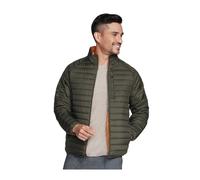Skechers Mens Go Shield Altitude Puffer JacketS Brown/Olive GT14339