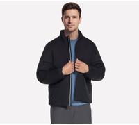 Skechers Men's GO SHIELD Cosy Fit Element Jacket in Black, Size Large | Polyester