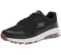 Skechers Men's Go Skech-air Dos Relaxed Fit Golf Shoe, Black Gold, 9 UK